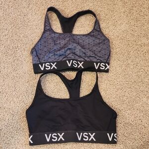VSX Sports Bra Duo - Black and Gray